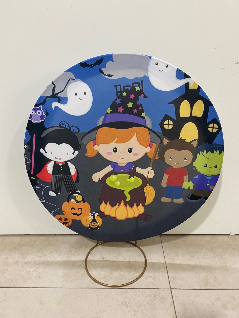 Painel Halloween Baby - Balões decor