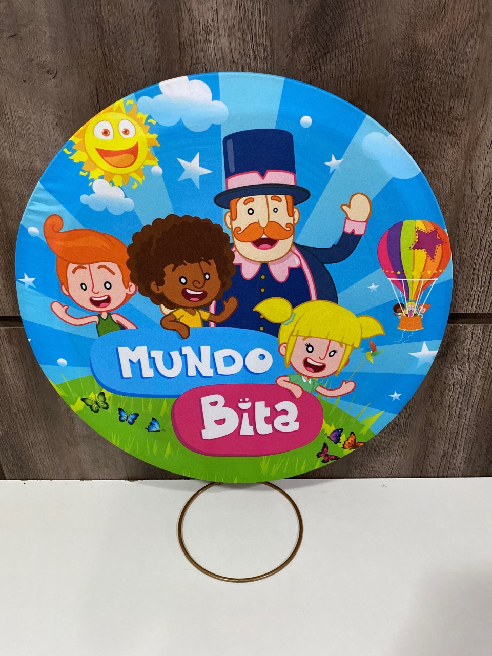 Painel Mundo Bita - Balões decor