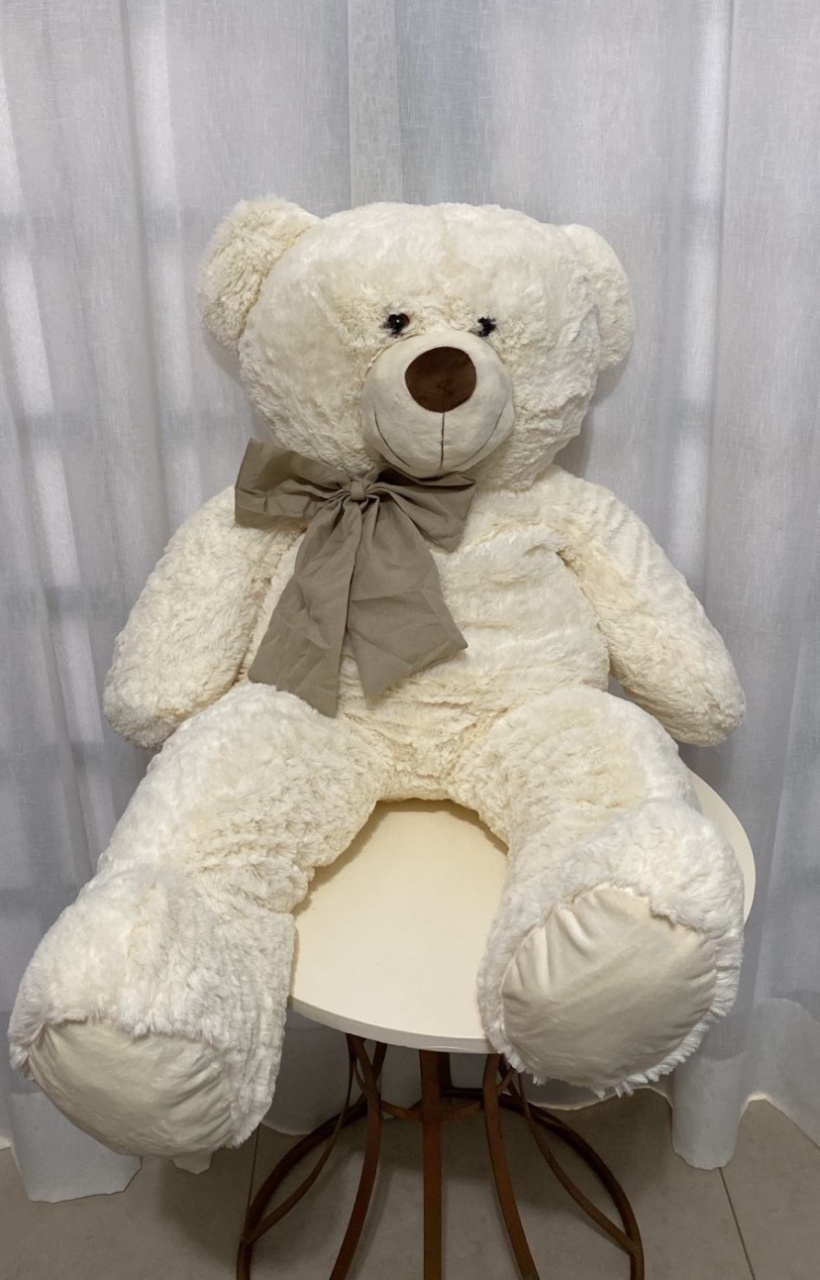 Urso Branco 1,10Cm - Balões decor