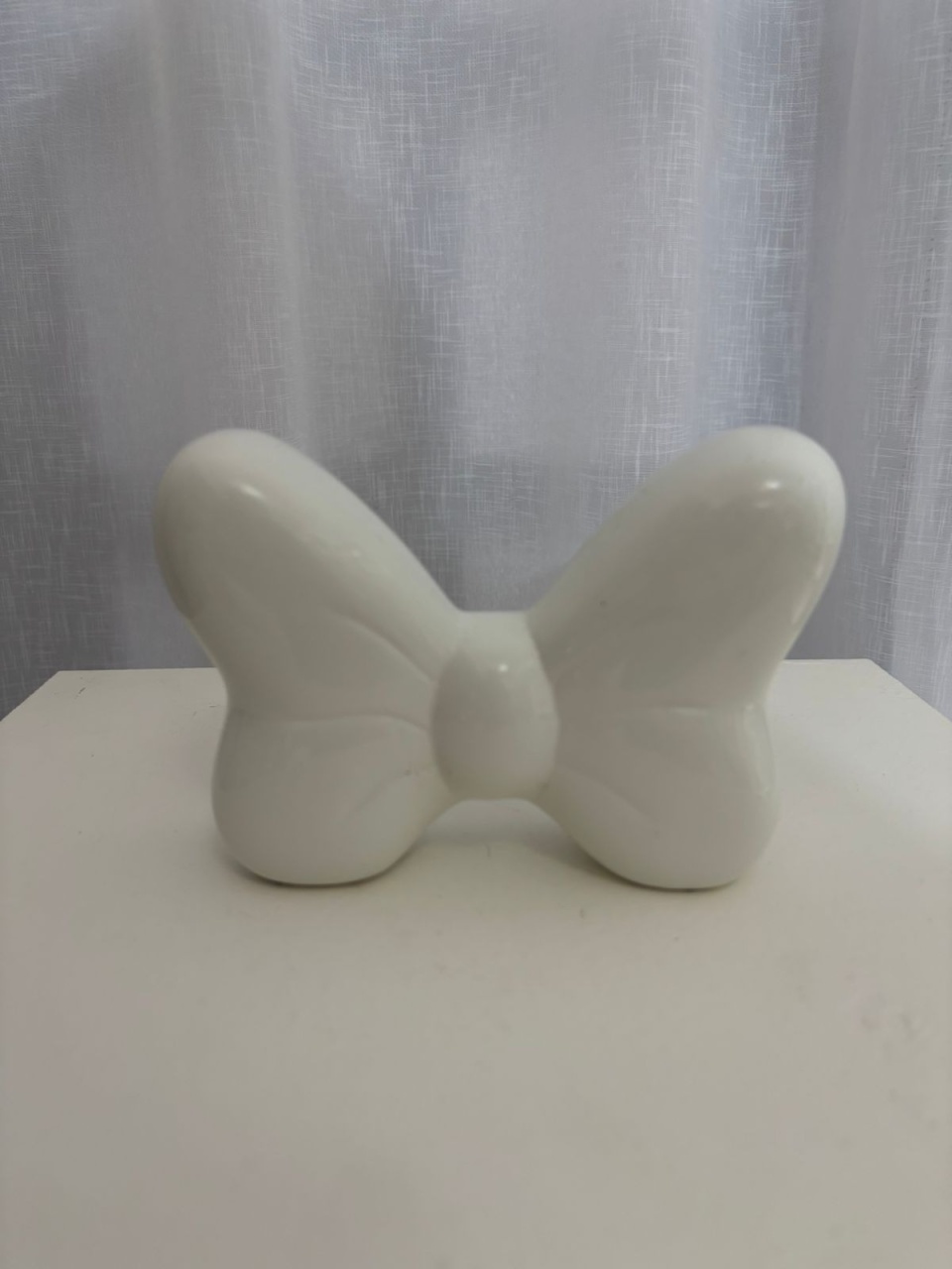 Laço Minnie Branco - Balões decor