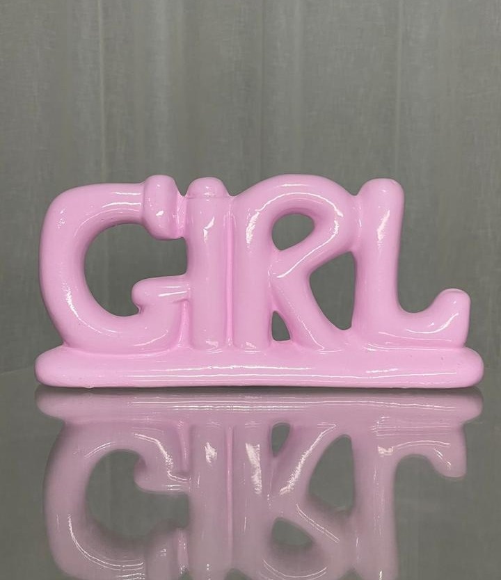  Girl de Cerâmica - Balões decor