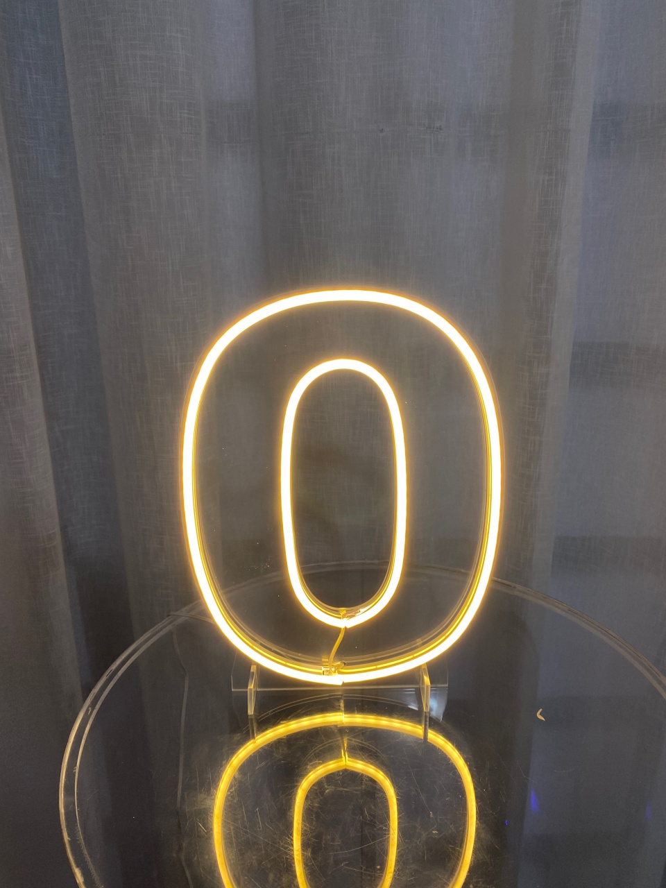 Led Número 0 - Balões decor