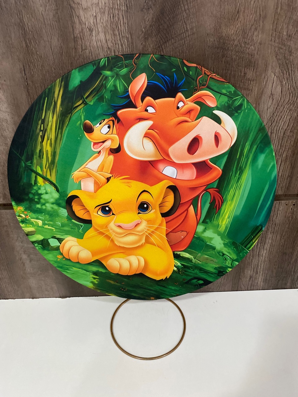 Painel Timão E Pumba - Balões decor