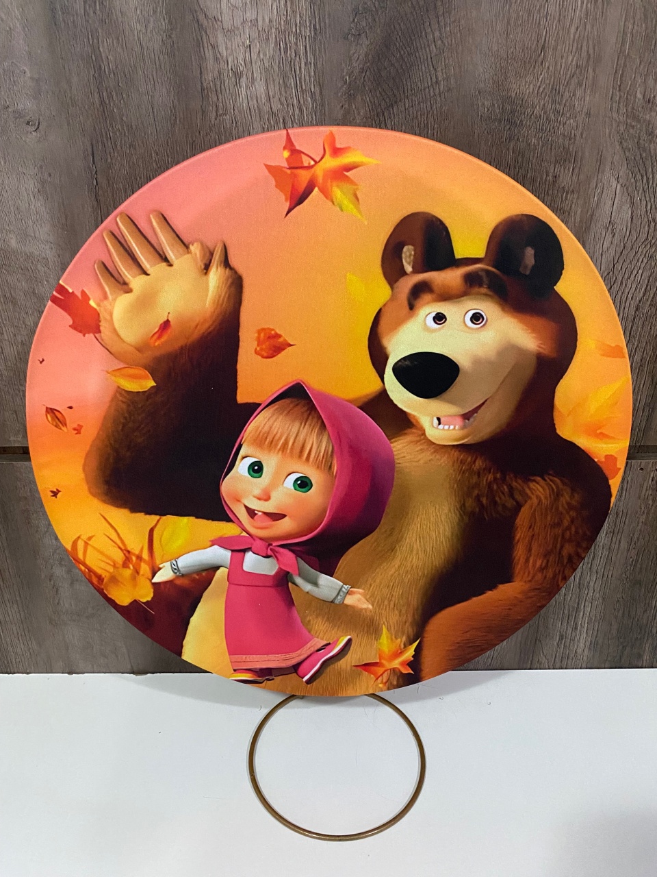 Painel Marsha E O Urso - Balões decor