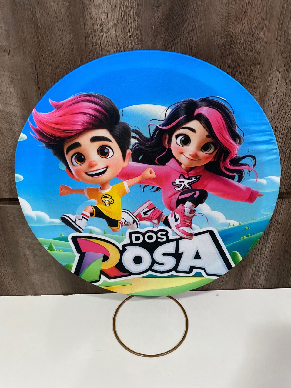 Painel dos Rosa - Balões decor