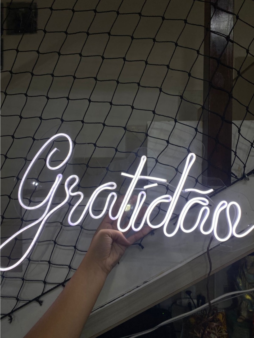 Led Gratidão  - Balões decor