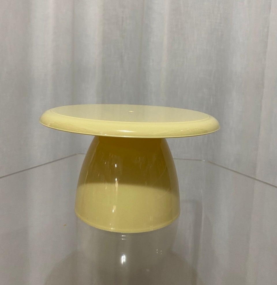 Bandeja Redonda Amarelo Candy - Balões decor