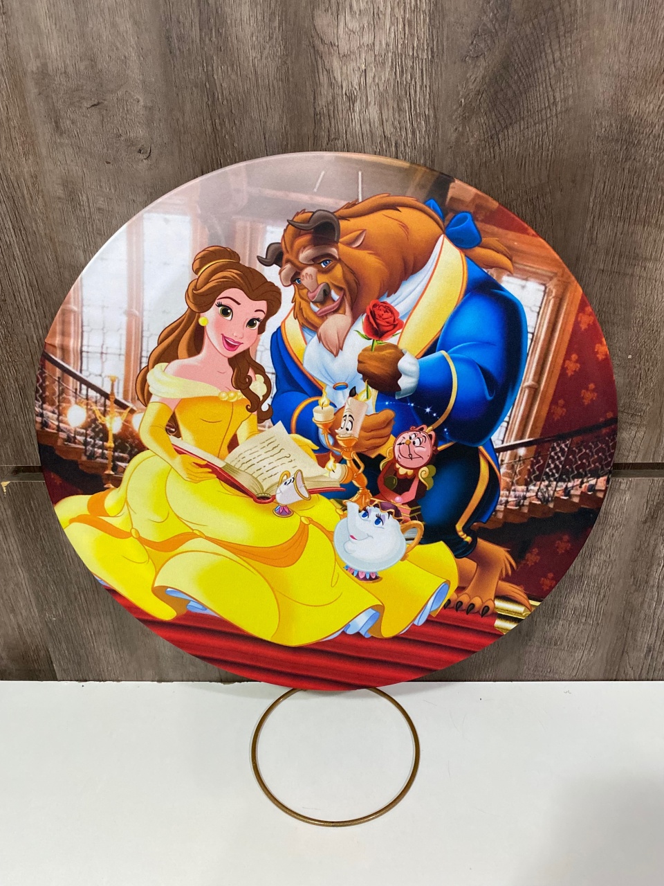 Painel A Bela E A Fera  - Balões decor
