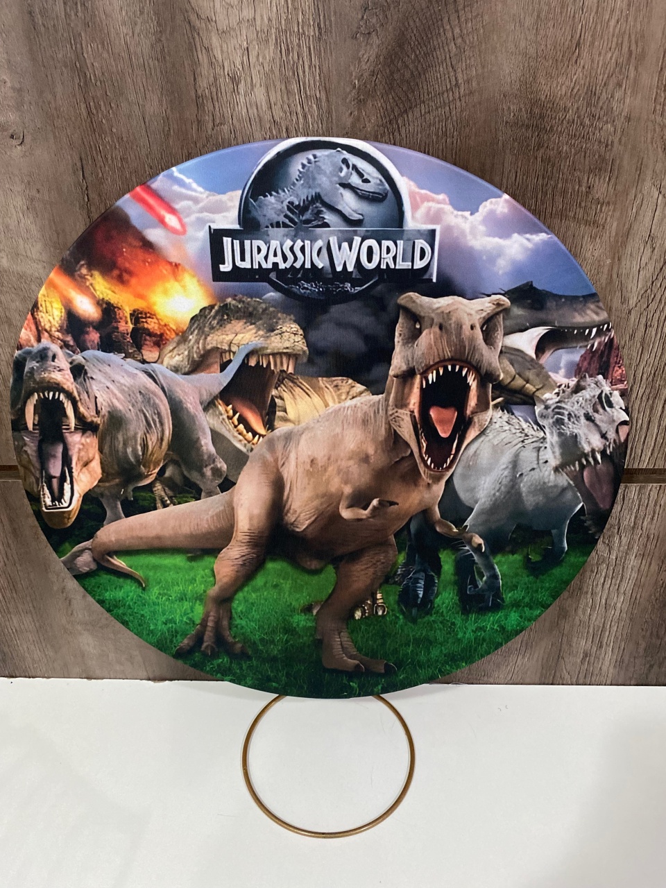 Painel Jurassic World - Balões decor