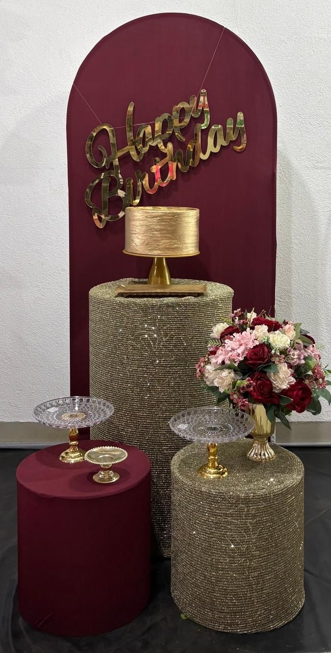 Marsala Com Dourado Composiçao - PEGUE E MONTE CLOTILDE ALBA