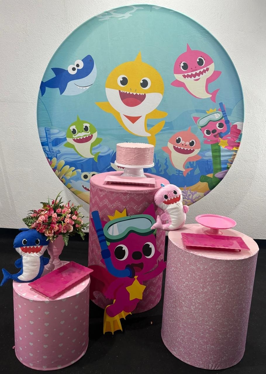 Baby Shark Menina 3 - PEGUE E MONTE CLOTILDE ALBA