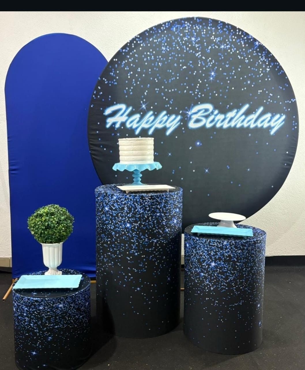 Happy Birtday Azul - Não Acompanha Os Móveis de Chão - PEGUE E MONTE CLOTILDE ALBA