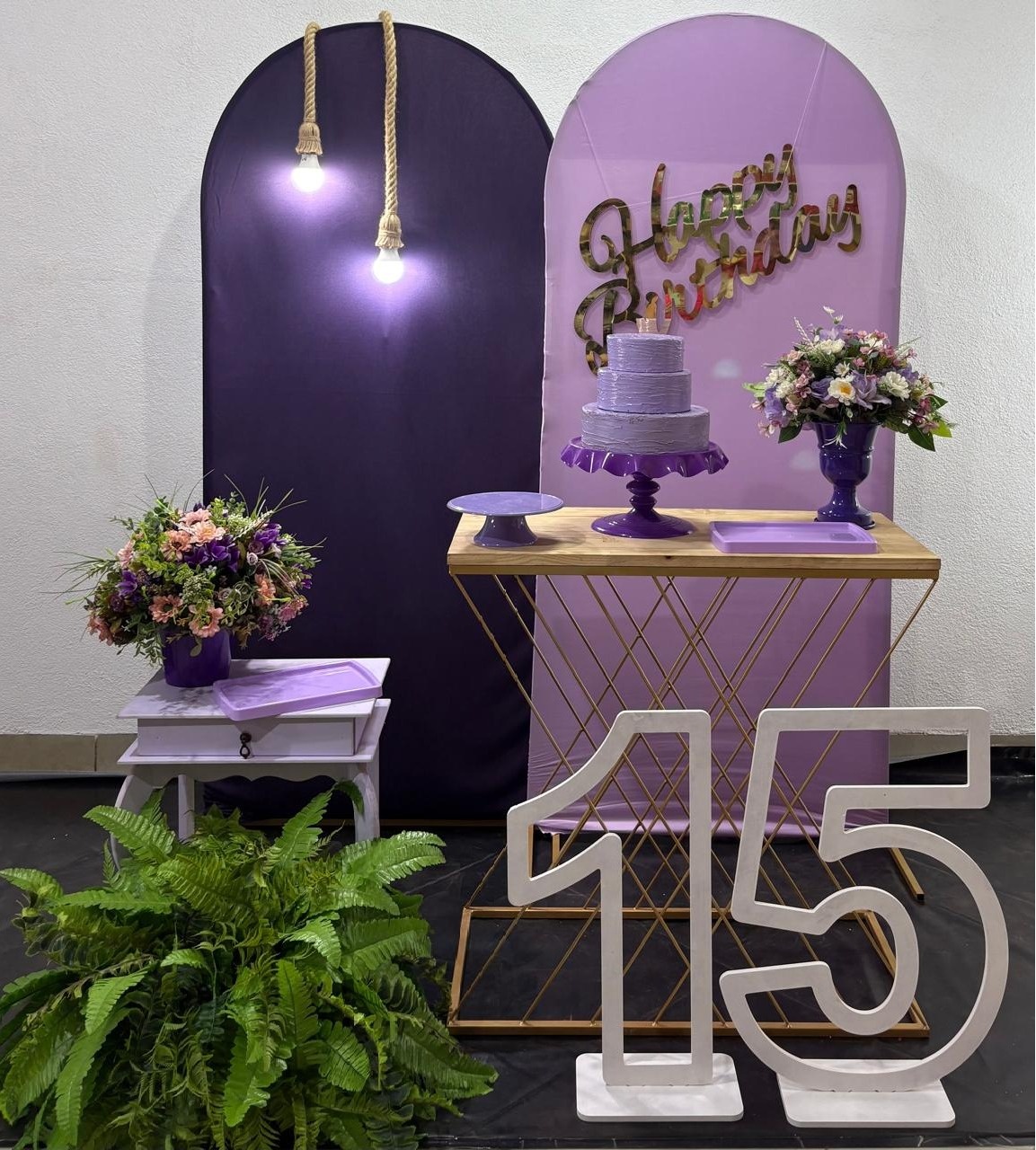Composição Roxo Lilas - PEGUE E MONTE CLOTILDE ALBA