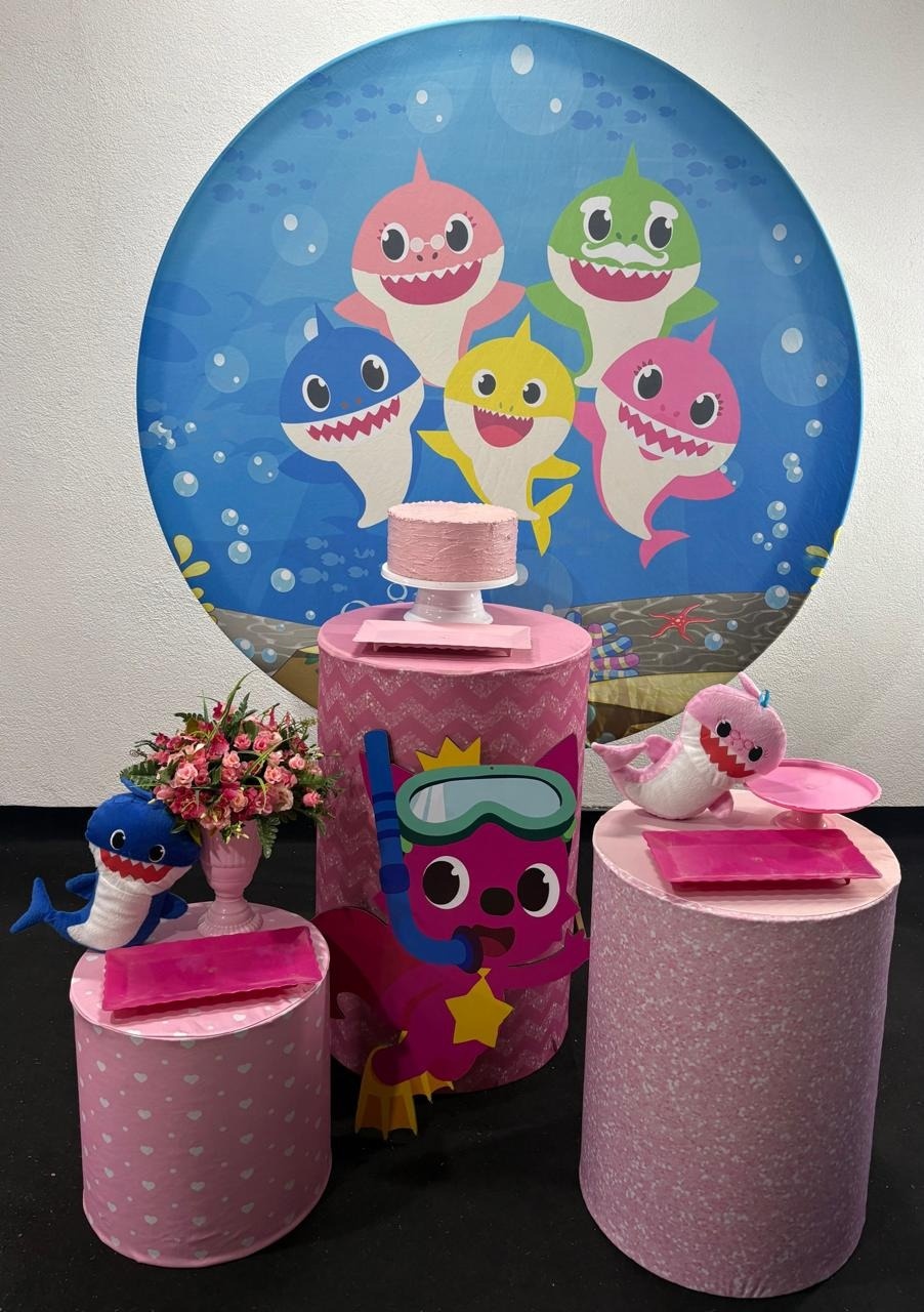 Baby Shark Menina 4 - PEGUE E MONTE CLOTILDE ALBA