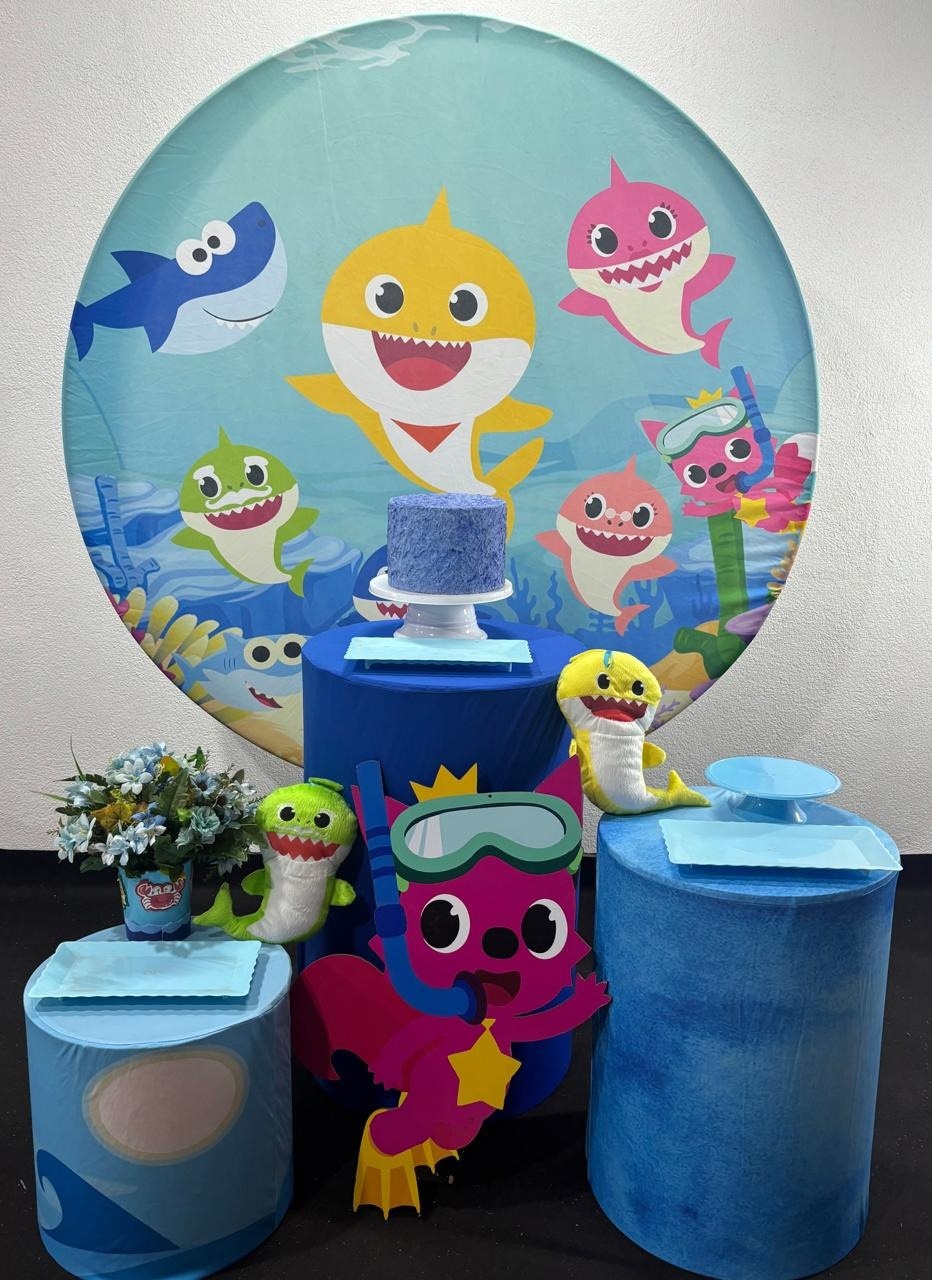 Baby Shark Menino 5 - PEGUE E MONTE CLOTILDE ALBA