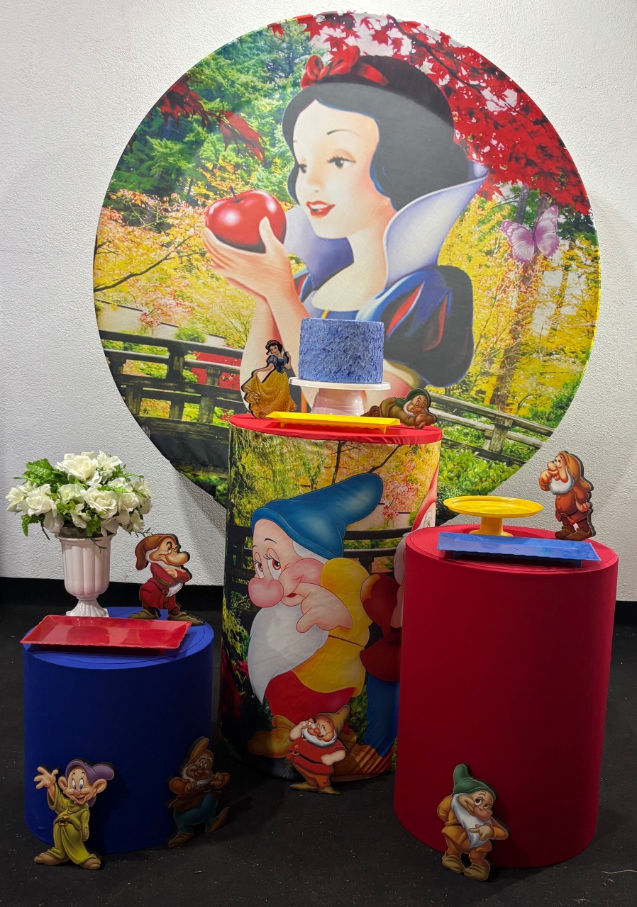 Branca de Neve E Os Sete Anoes - PEGUE E MONTE CLOTILDE ALBA