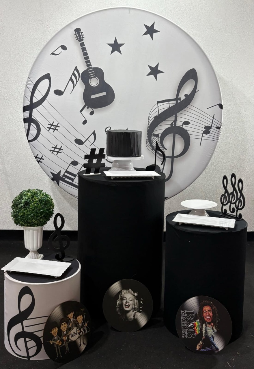 Notas Musicais  1 - Bronze - PEGUE E MONTE CLOTILDE ALBA