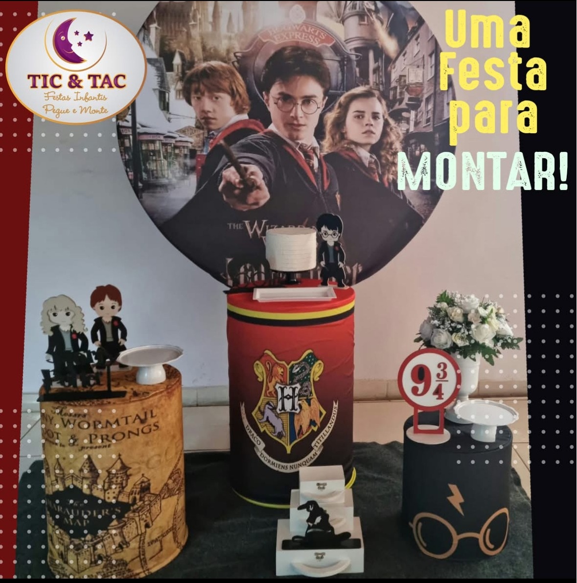 Harry Potter - PEGUE E MONTE CLOTILDE ALBA