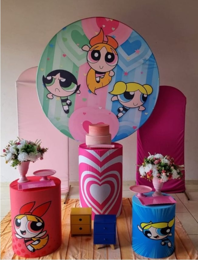 Meninas Super Poderosas Kit Diamante - PEGUE E MONTE CLOTILDE ALBA
