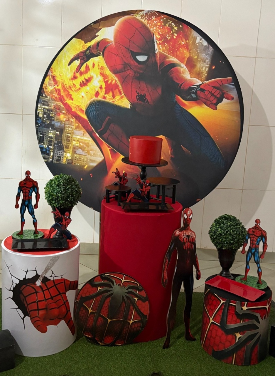 Homem Aranha  - PEGUE E MONTE CLOTILDE ALBA