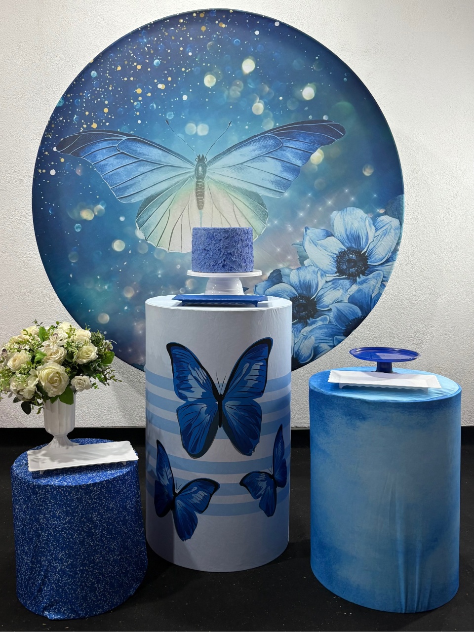 Borboleta Azul -Bronze - PEGUE E MONTE CLOTILDE ALBA