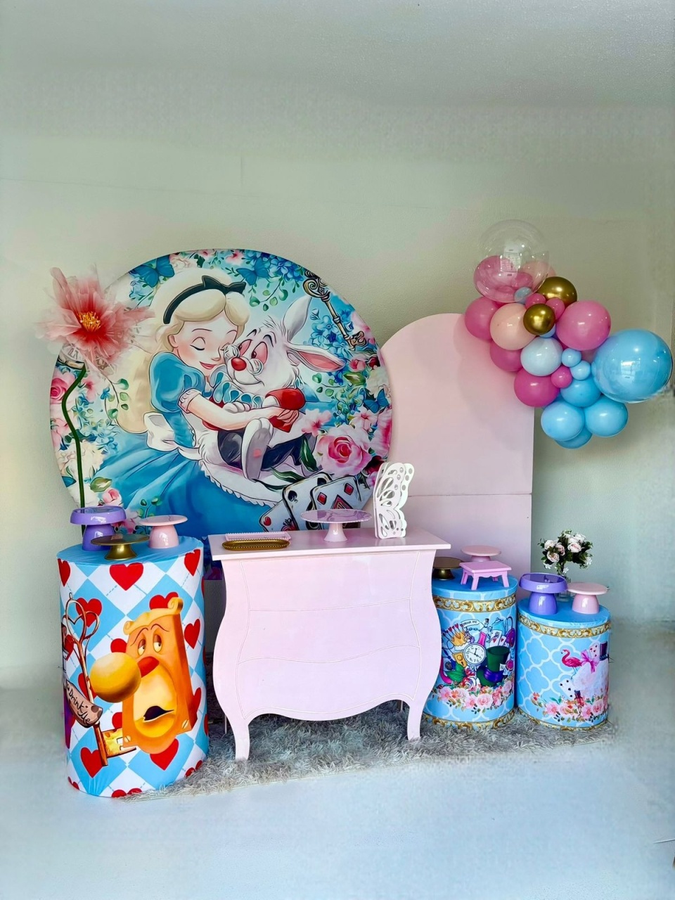 Kit - Alice No País das Maravilhas 2 - Boutique da Festa 