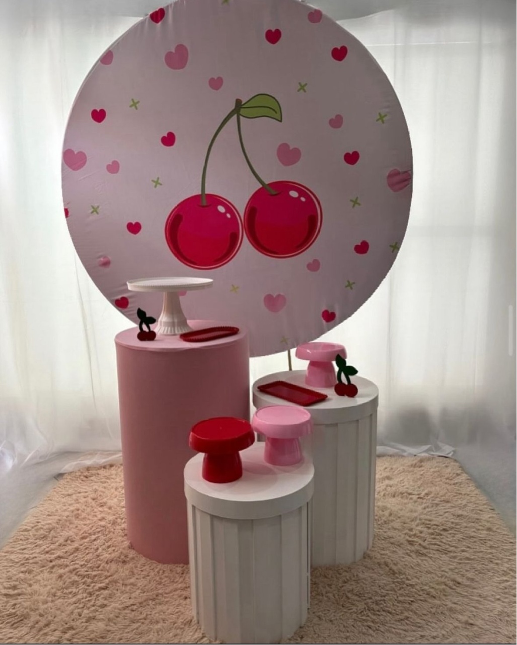 Kit - Cereja 4  - Boutique da Festa 