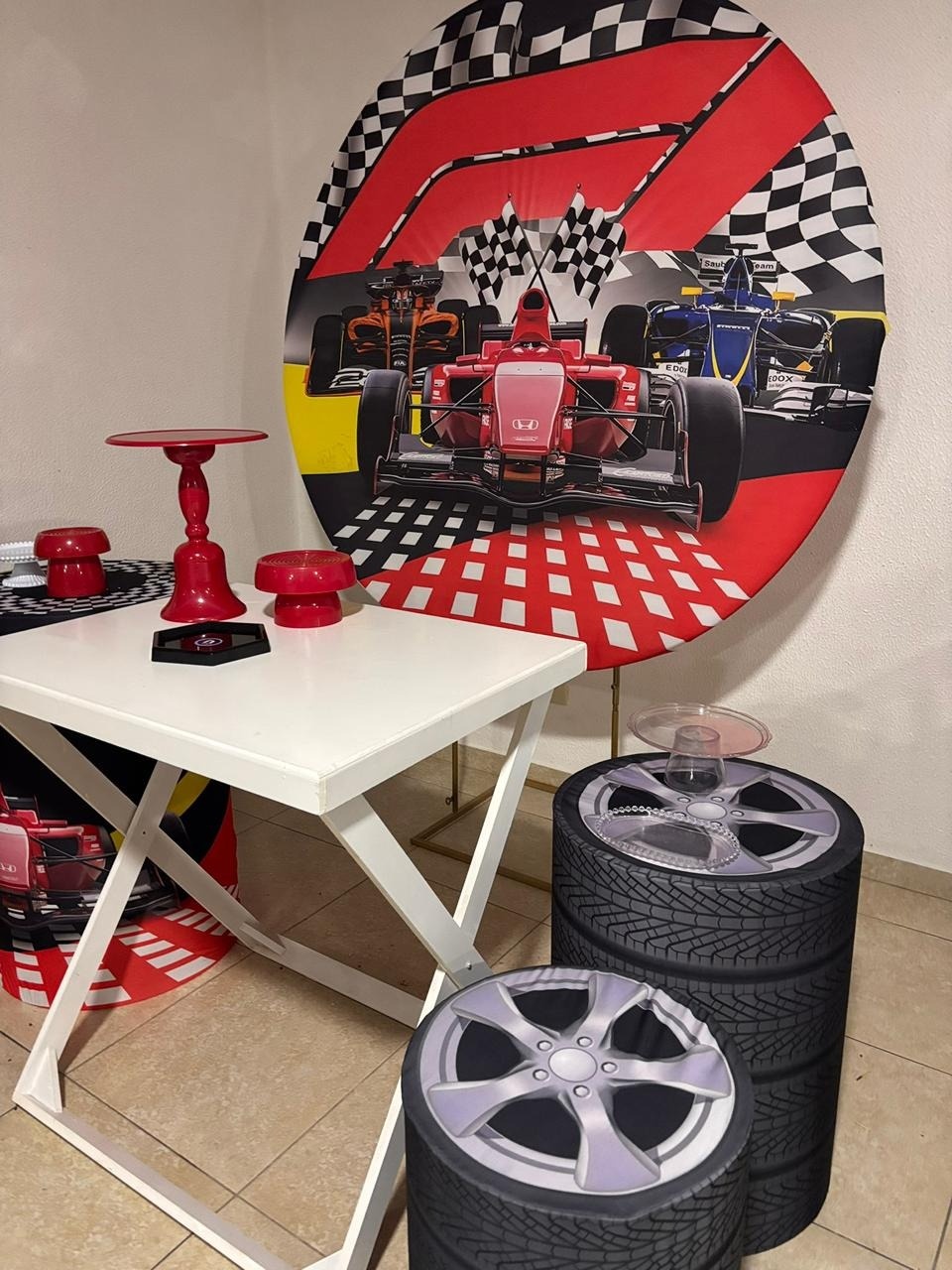 Kit - Ferrari  - Boutique da Festa 