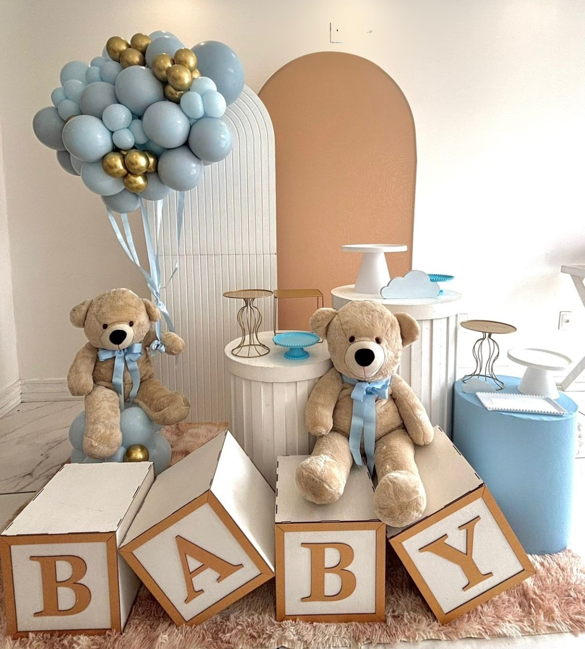 Chá de Bebê Urso Baloeiro  - Boutique da Festa 