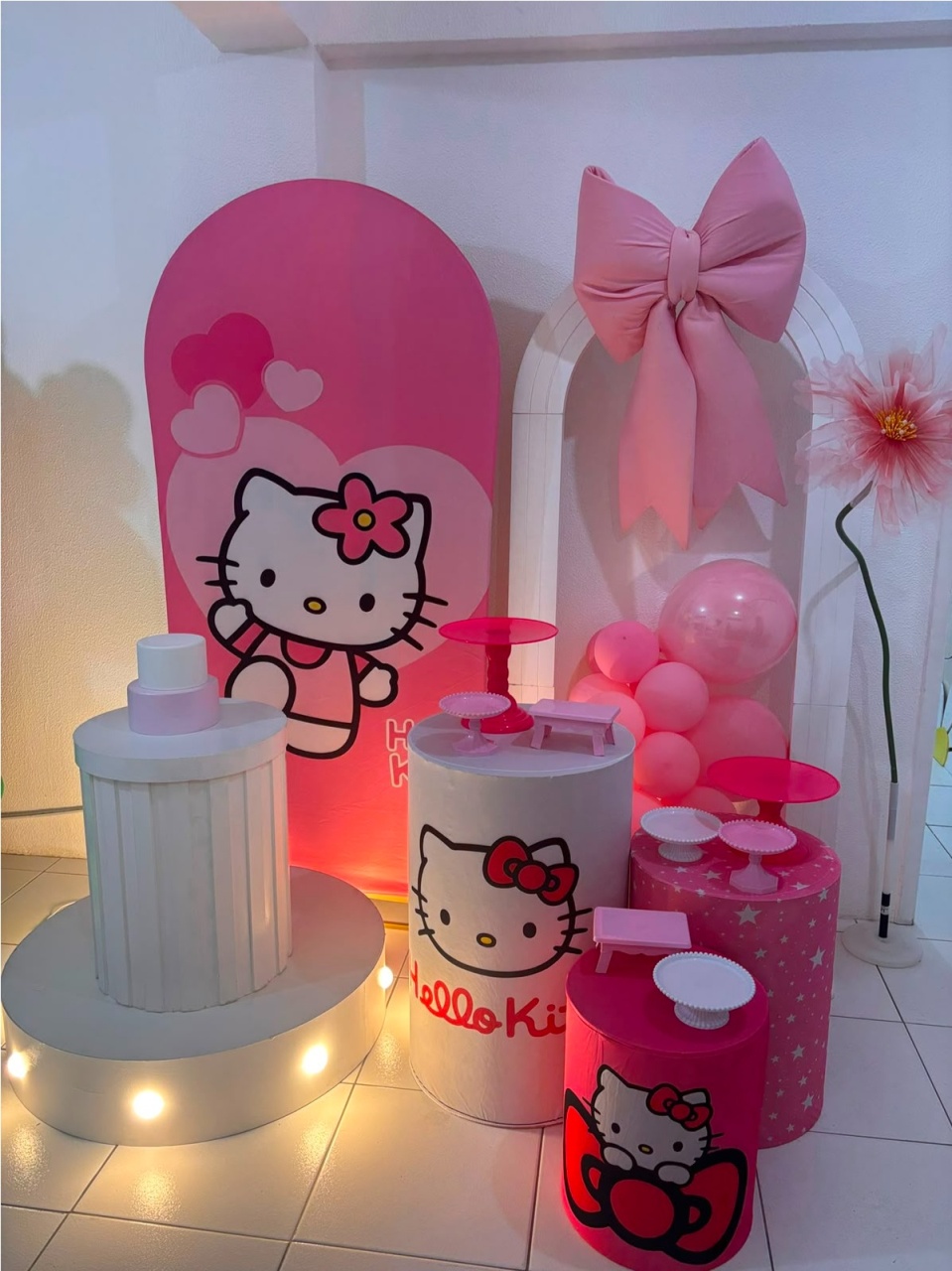Kit - Hello Kittty - Boutique da Festa 