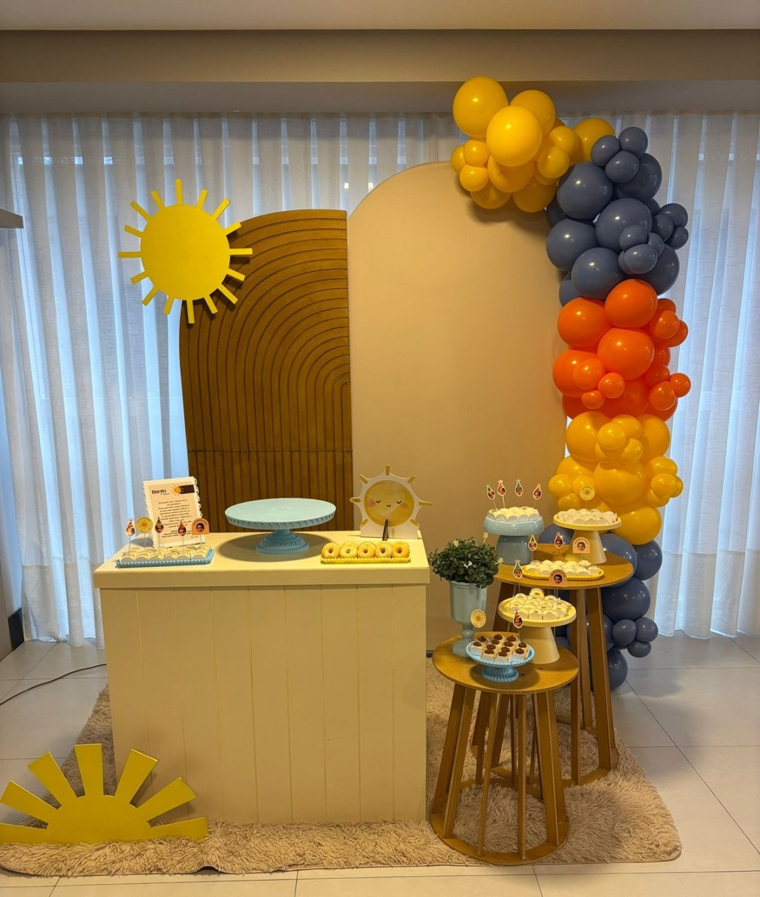 Kit- 1ª Volta Ao Sol - Boutique da Festa 