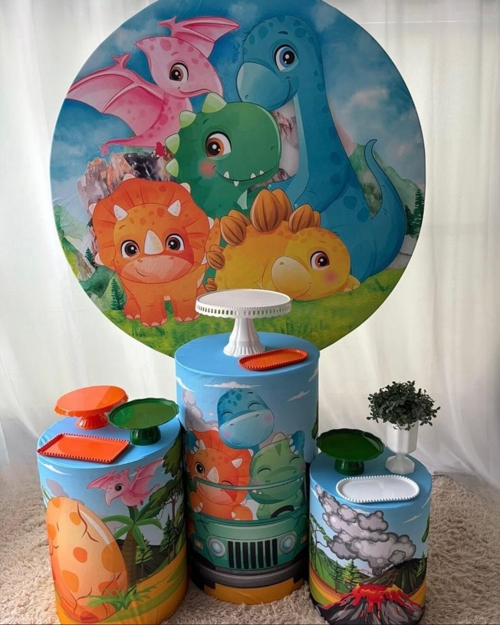 Kit - Dino Baby  - Boutique da Festa 
