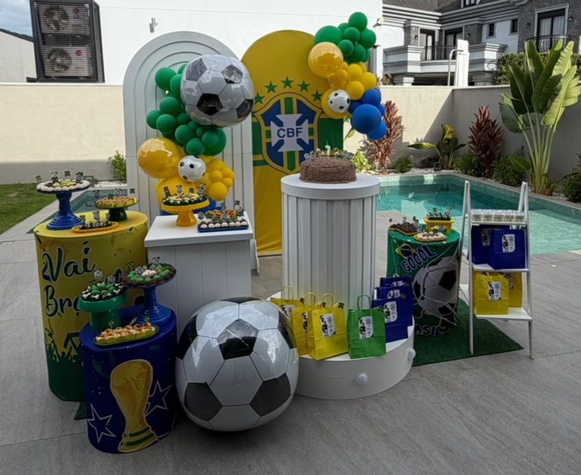 Kit - Brasil Copa Do Mundo 2 - Boutique da Festa 