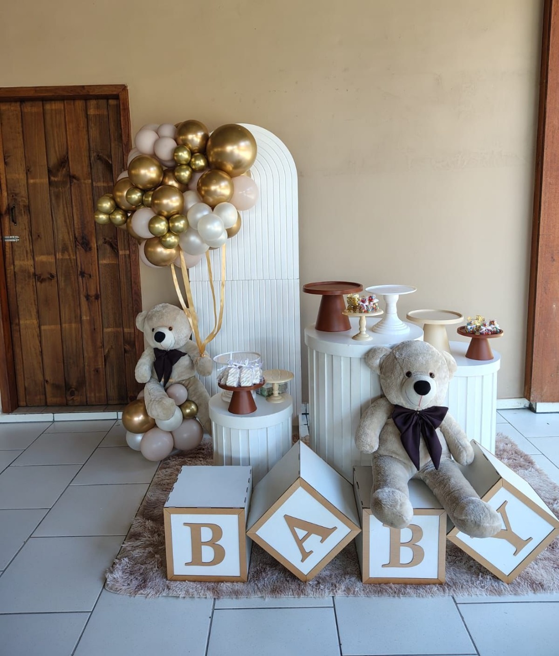 Kit - Urso Baloeiro 2 - Boutique da Festa 