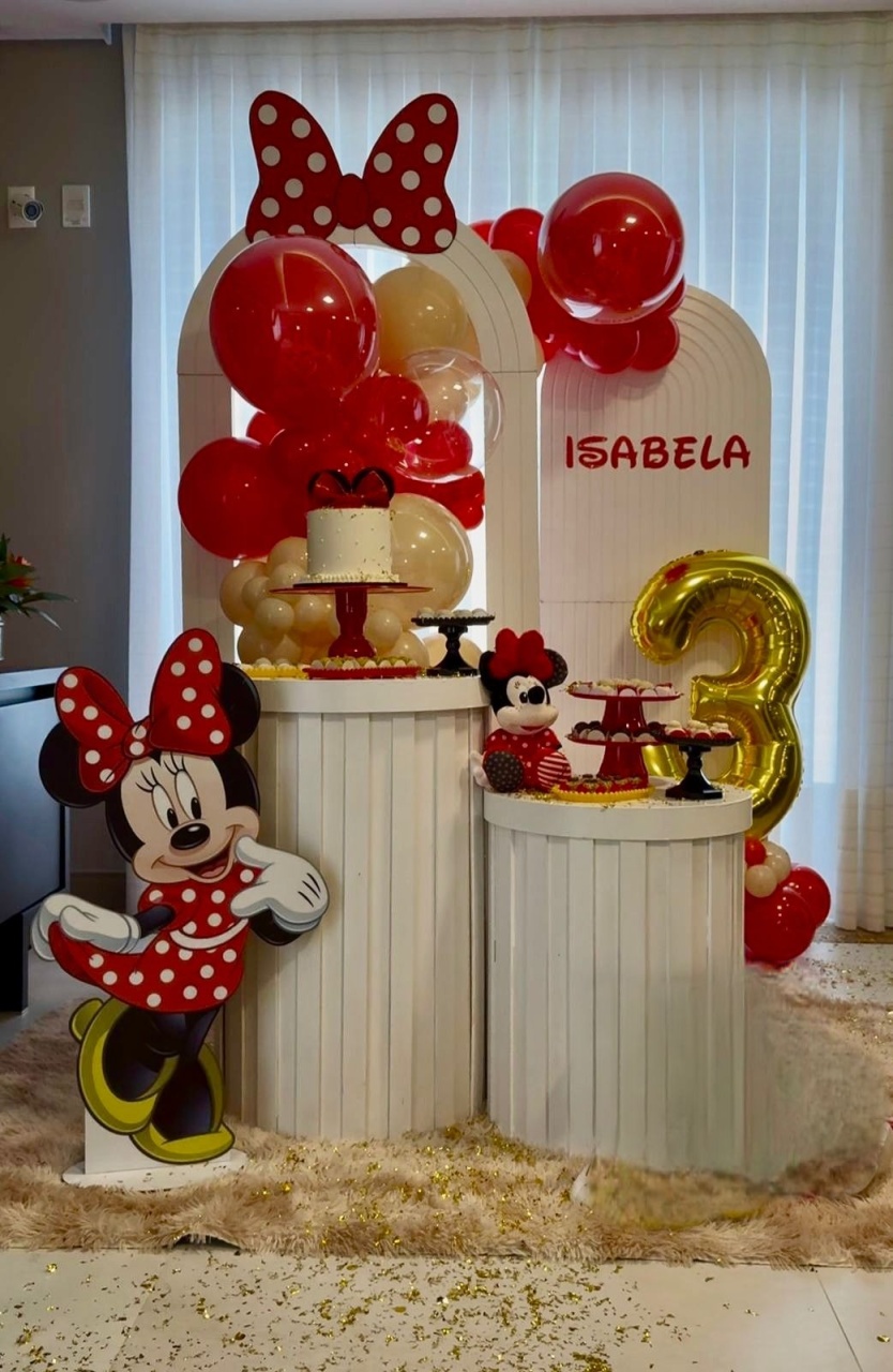 Kit - Minnie Vermelha 2 - Boutique da Festa 