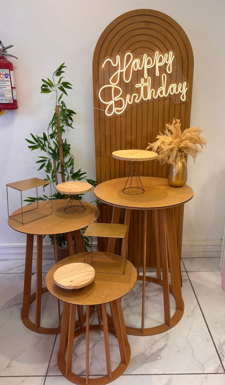 Kit- Madeira  - Boutique da Festa 
