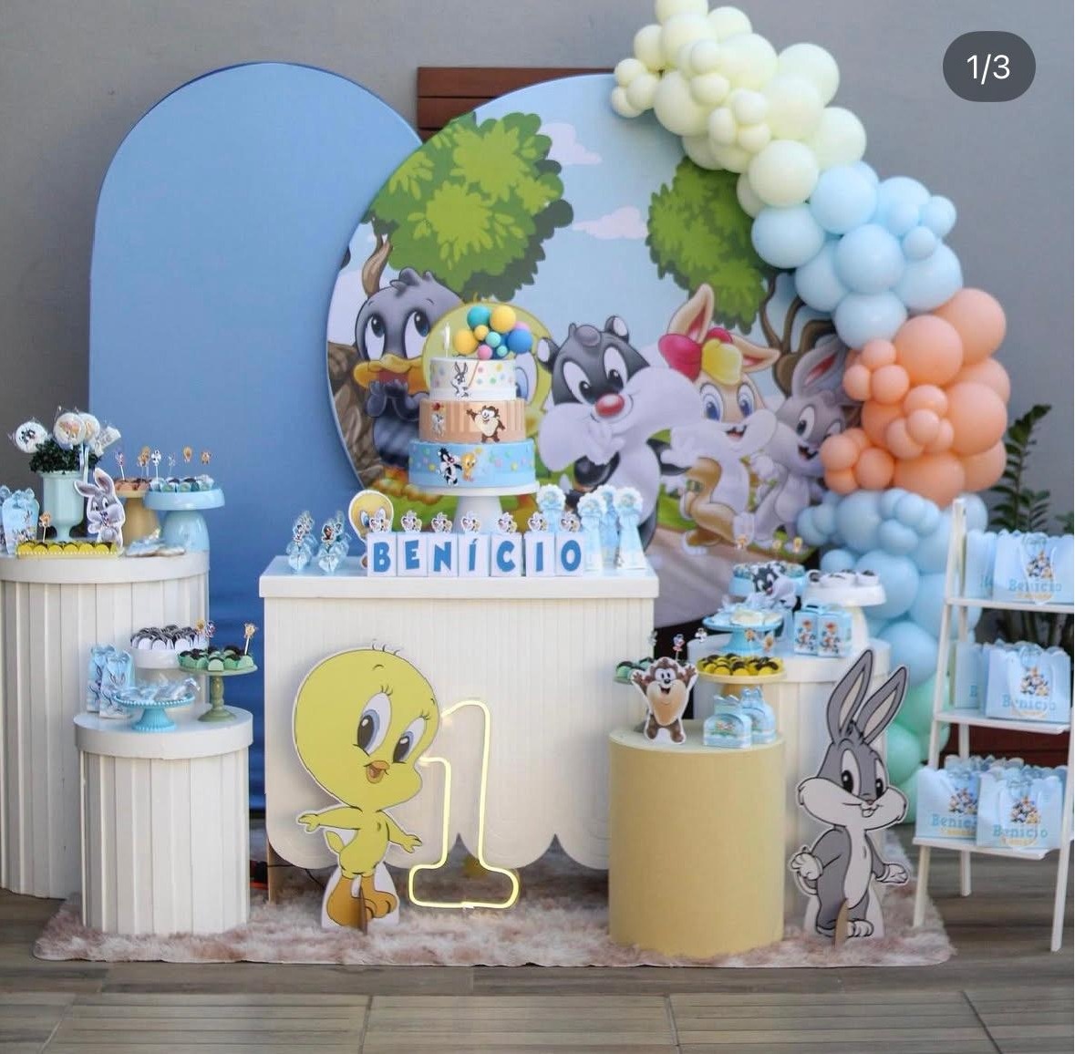 Kit - Looney Tunes 1 - Boutique da Festa 