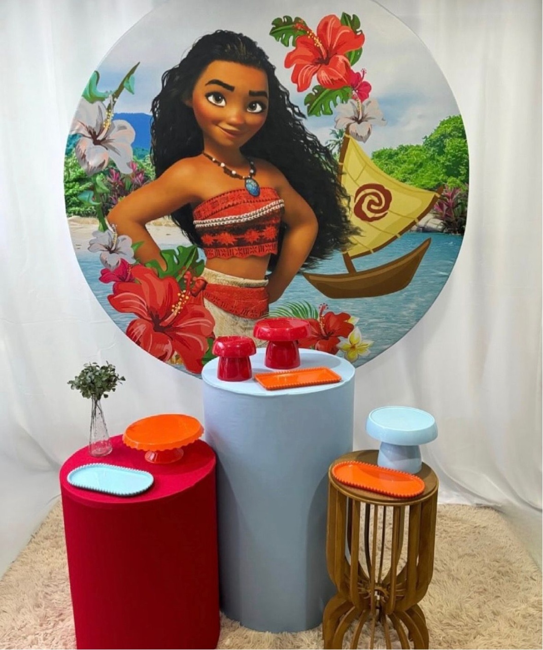 Kit - Moana  - Boutique da Festa 