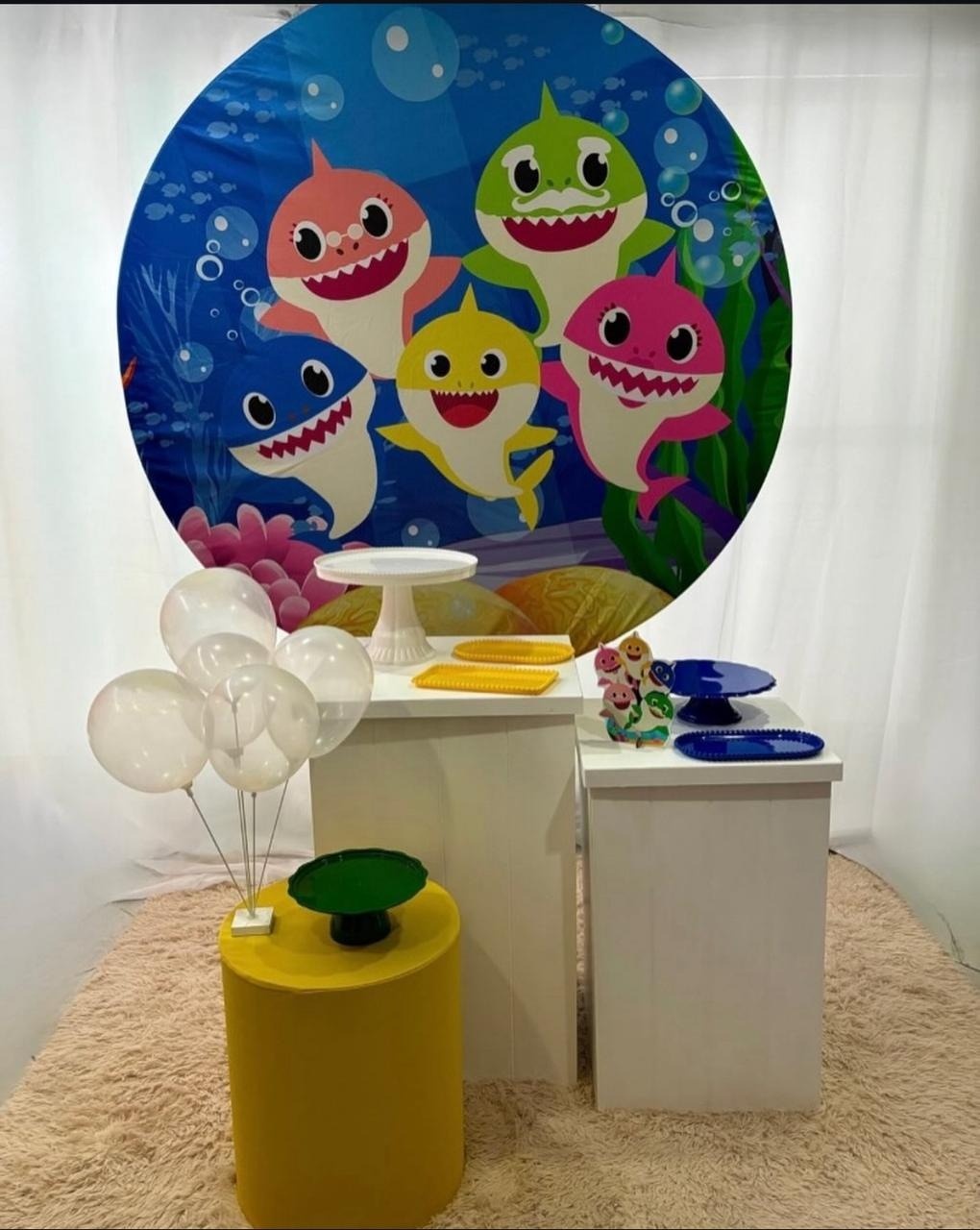 Kit - Baby Shark 1 - Boutique da Festa 