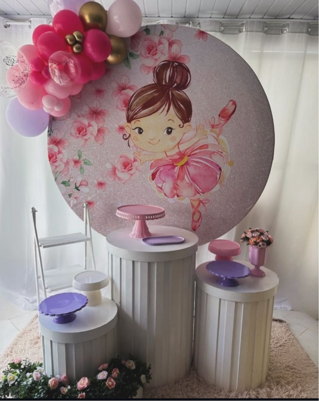 Kit - Bailarina  - Boutique da Festa 