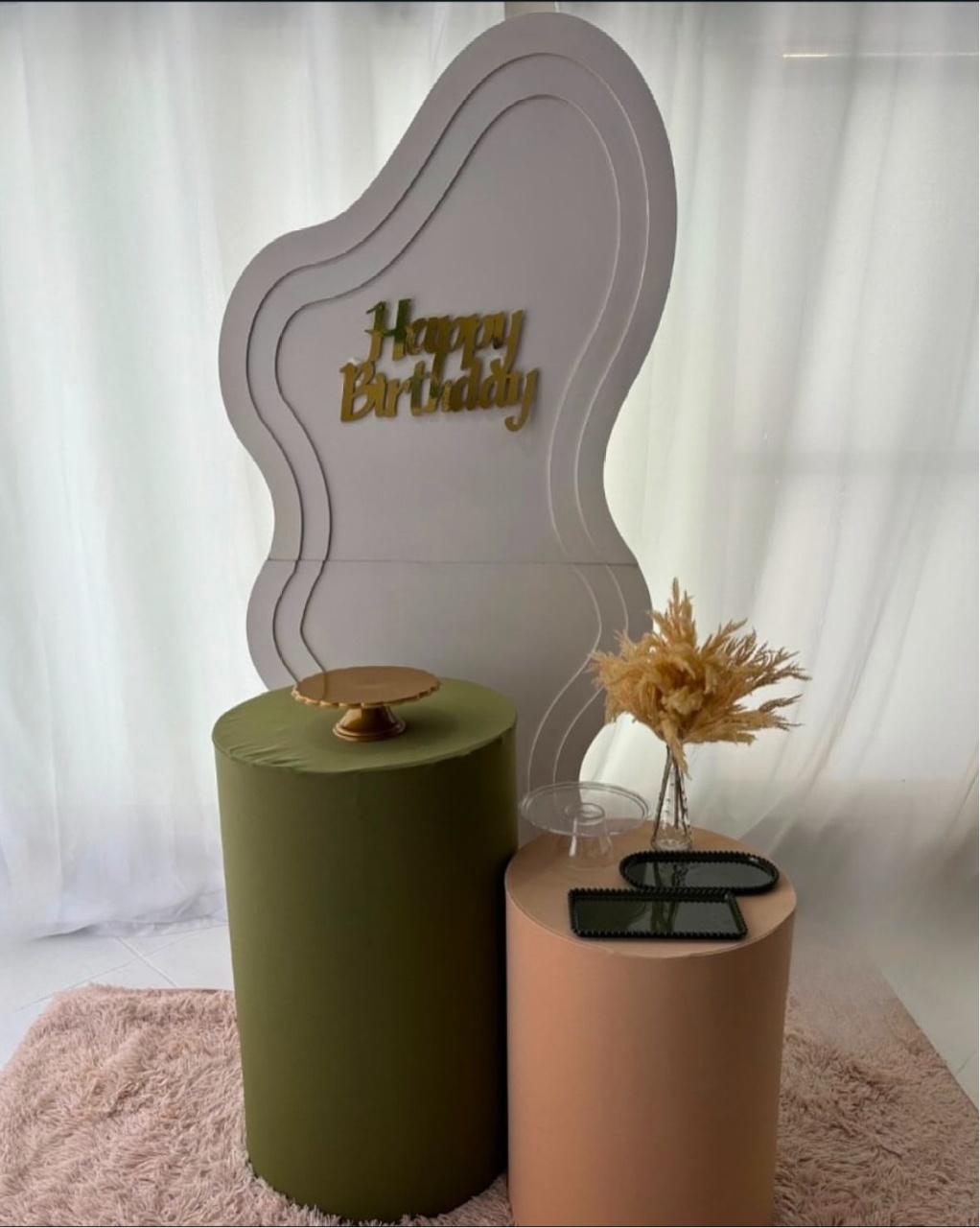 Kit - Ondulado Verde - Boutique da Festa 