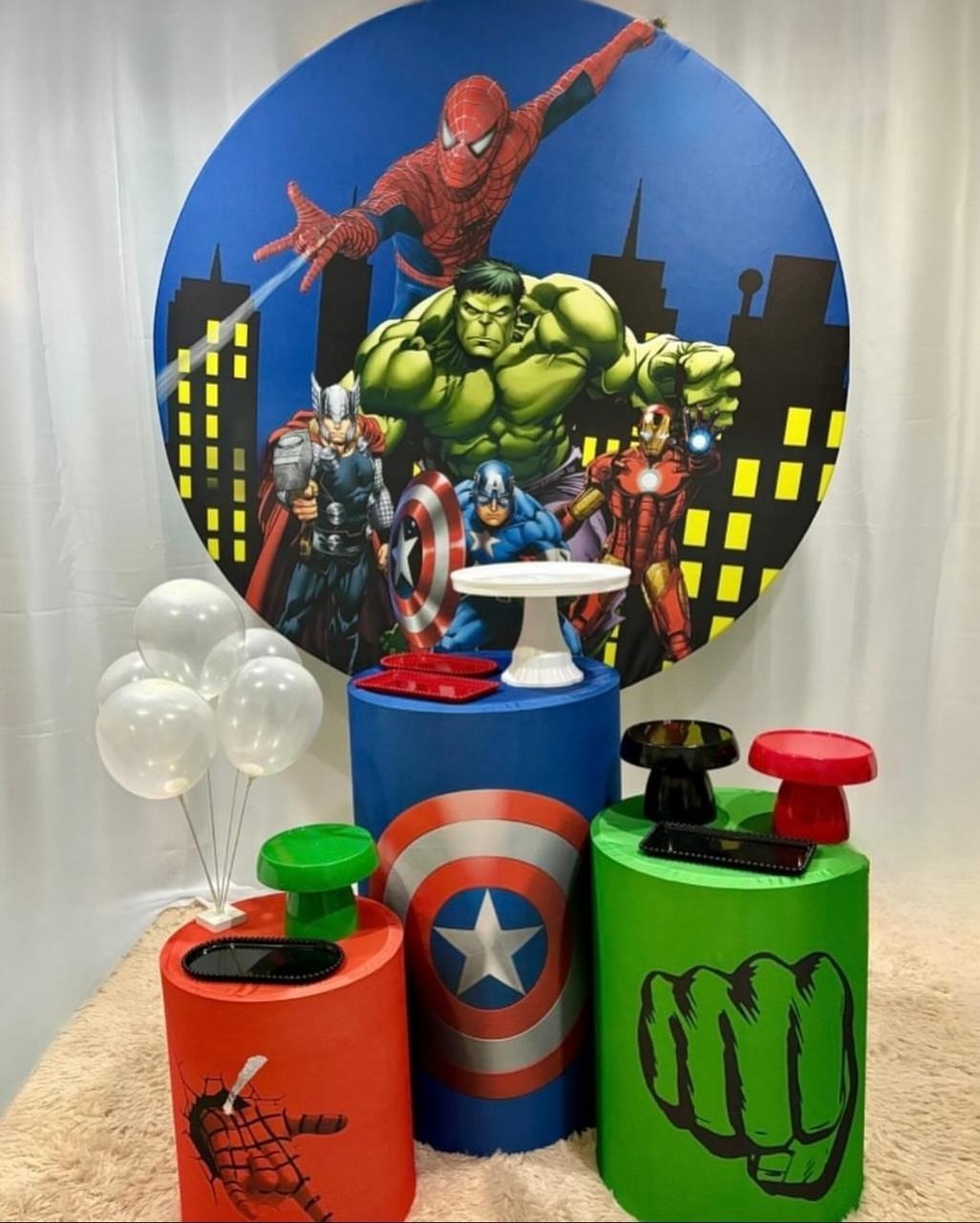 Kit - Vingadores  - Boutique da Festa 