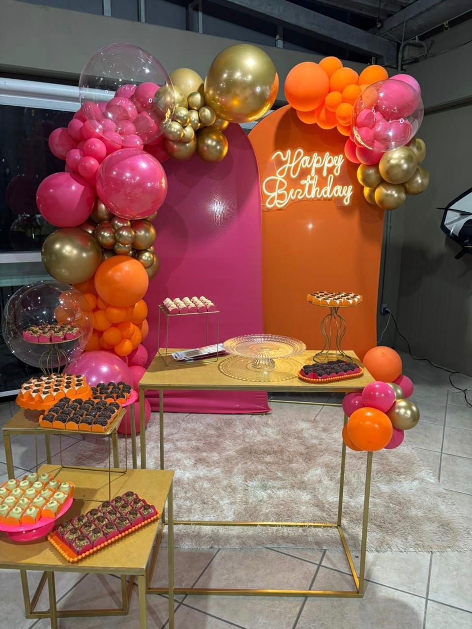 Kit - Rosa Laranja  - Boutique da Festa 