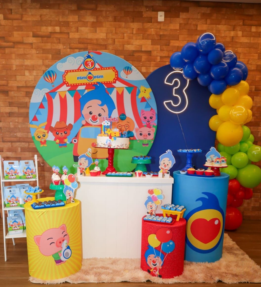 Kit - Palhaço Plim Plim - Boutique da Festa 
