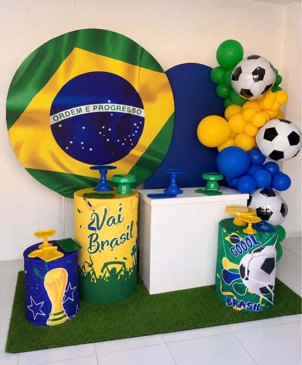 Kit - Brasil Copa Do Mundo 1 - Boutique da Festa 