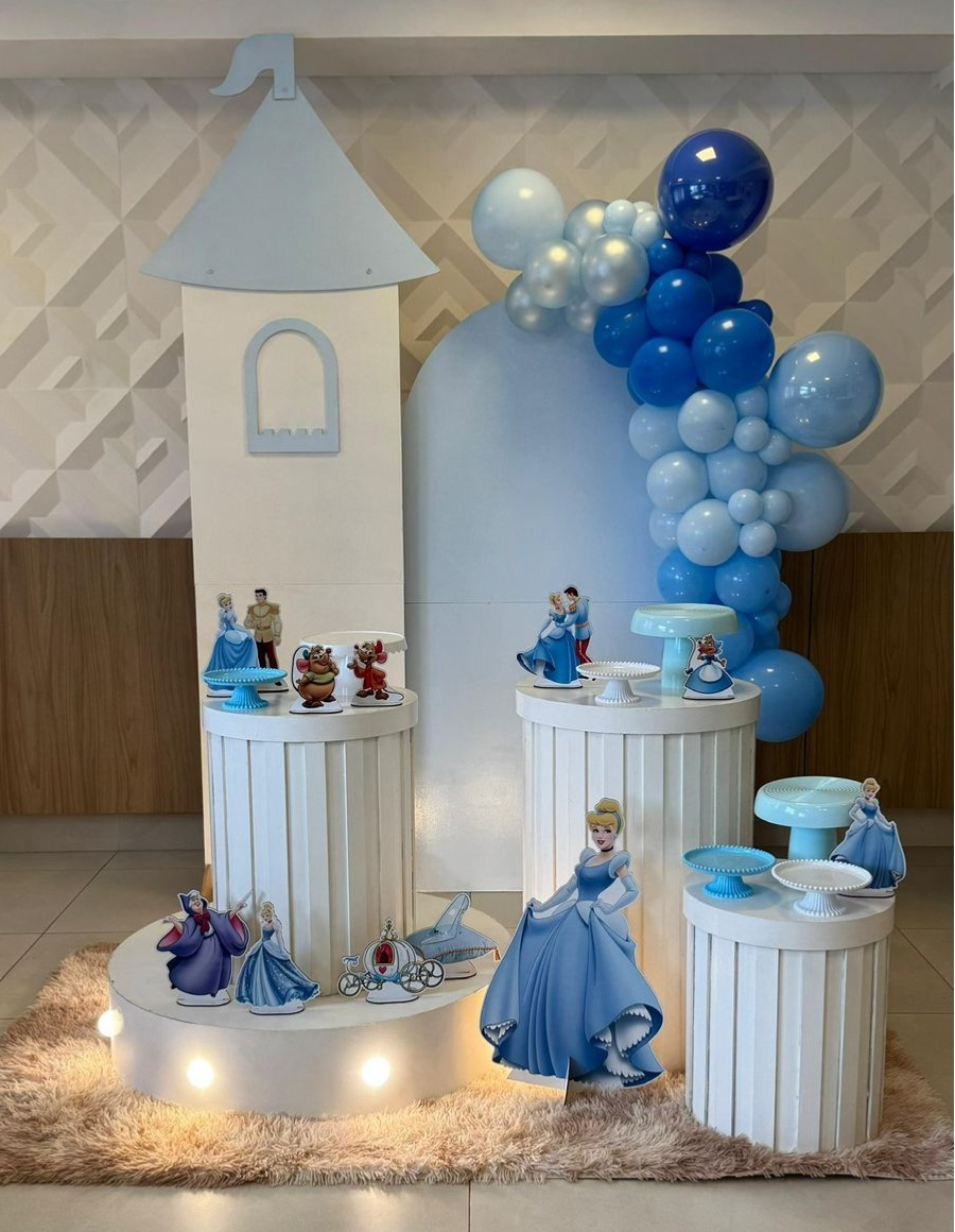 Kit- Cinderela / Princesas - Boutique da Festa 
