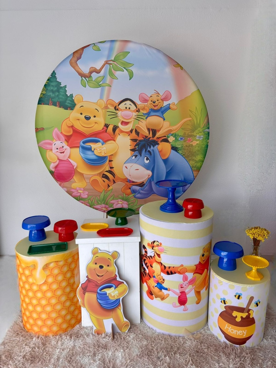 Kit - Urso Pooh  - Boutique da Festa 