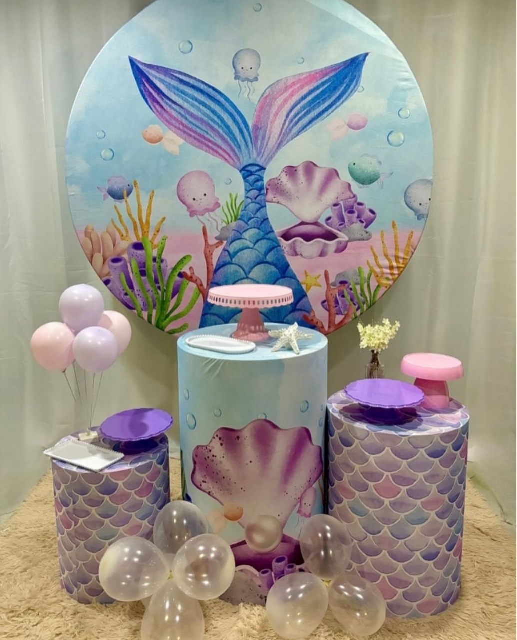 Kit - Sereia  - Boutique da Festa 