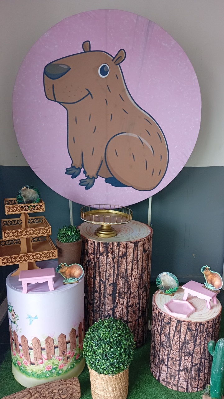 Kit Pegue E Monte  Prata Capivara  - Dadule decor