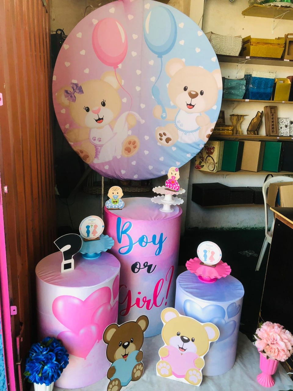 Kit Pegue E Monte Chá Revelação  1 - Dadule decor